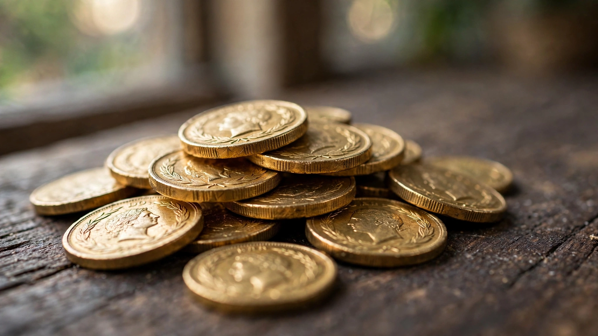 Symbolische Darstellung von Gold im Traum, inneren Wert und Vollkommenheit